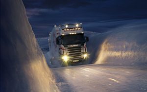 Norweska zima, transport, usługi transportowe, Transport Norwegia